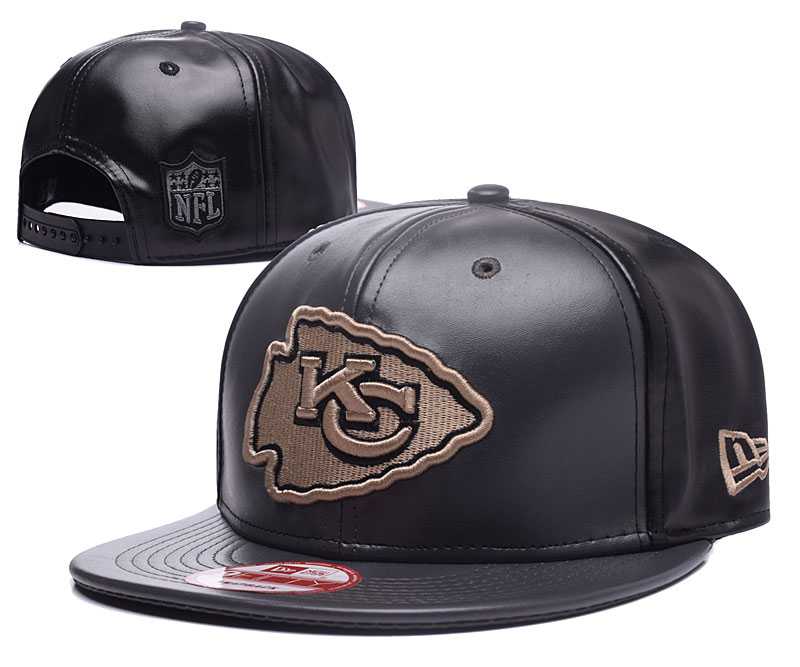 Chiefs Team Logo Black Leather Adjustable Hat GS,We sell and wholesale Chiefs Team Logo Black Leather Adjustable Hat GS on line form chian!